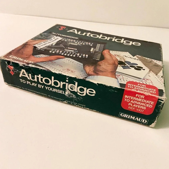 Vintage 1979 Autobridge Game  Grimaud For Intermediate to Advanced Players - Picture 3 of 15